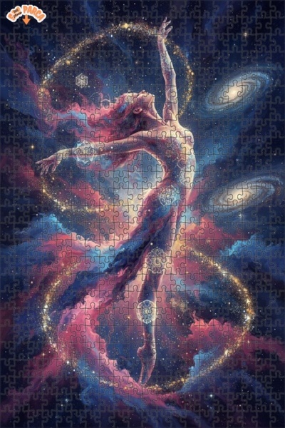 Teona Ahşap لغز خشبي بإطار مزدوج الطبقات من إيفرين دانسر 500 قطعة 50x30