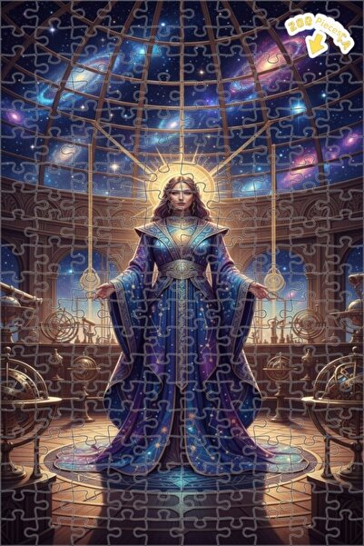 Teona Ahşap لغز خشبي بإطار مزدوج الطبقات من شركة Gökler's Woman، 200 قطعة، 25×35