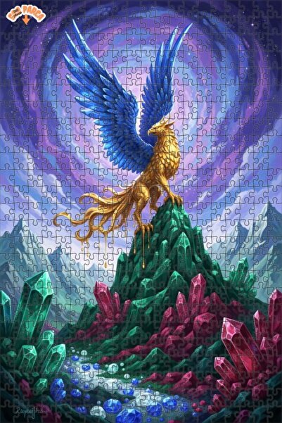 Teona Ahşap لغز خلقات بلاد الكريستال الغامضة، لغز خشبي بإطار مزدوج الطبقات، 5...