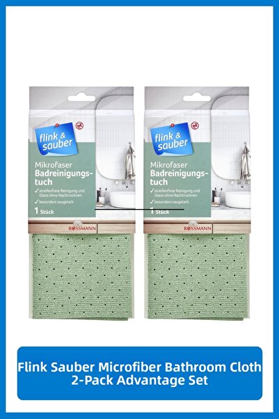 Flink Sauber Set de 2 prosoape de baie din microfibră Flink & Sauber Advantage