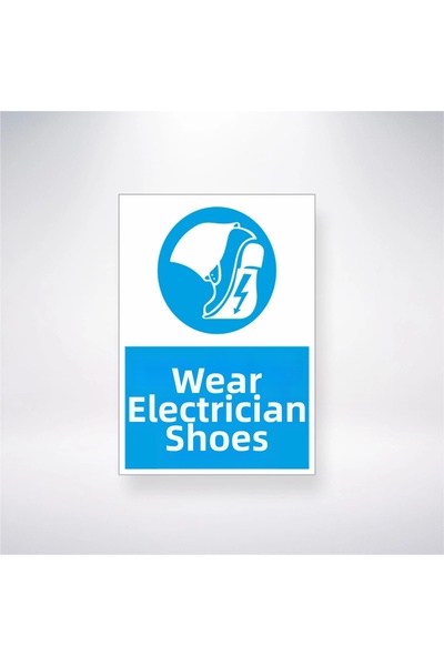 Reysa Tasarım ارتداء أحذية كهربائي 21x35 ملصق لاصق على الظهر