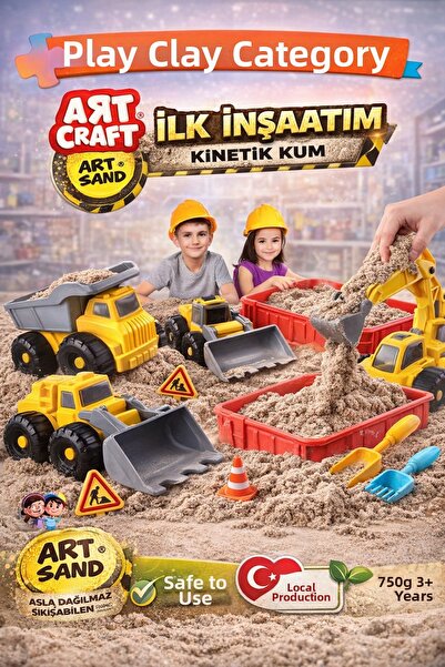 Sayıcı Kids مجموعة الرمل من آي إتش إس ماشينز (750 جرام) - مجموعة الرمل الحركي...