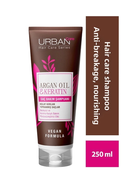 B&R Argan Oil & Keratin Hair Care Shampoo 250 ml