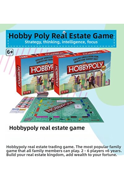 Lisinya Hobby Poly Real Estate Trading Game - Tygoo