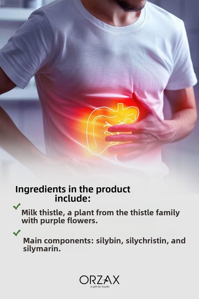 Ocean Milk Thistle 30 Tablets 300Mg Silbin
