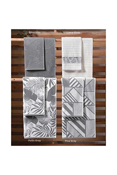 Sarev Πετσέτα 50*90 εκ. Πίζα Γκρι