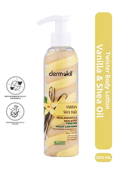 Dermokil Vanilla Shea Butter Twister Body Lotion 200 ml