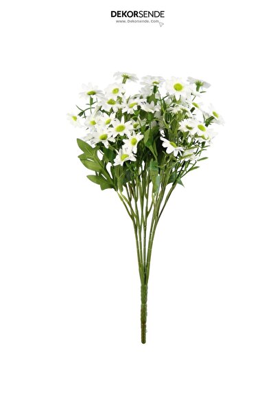 Dekorsende Artificial Daisy Bunch White 43 cm