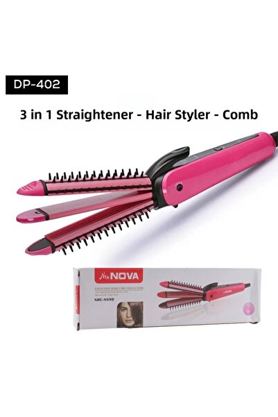 Epilons ملقط مشط دائري برأس سميك