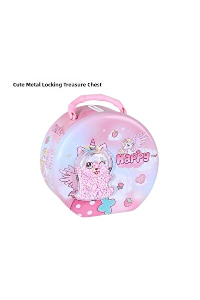 CT STONES Password-Protected Piggy Bank Pink