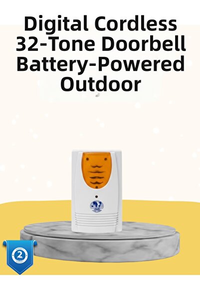 Marsilyan Wireless Doorbell for Neat and Comfortable Living Spaces (Ieg34456)