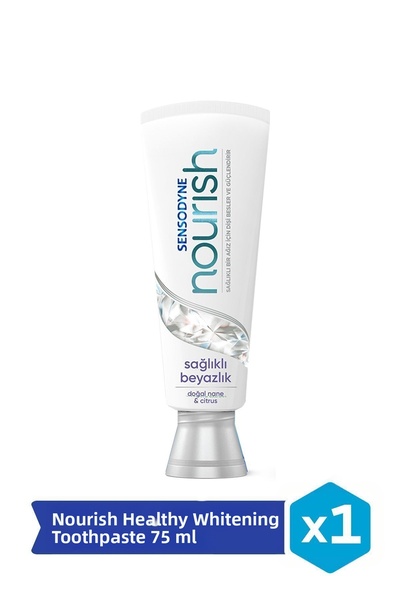 Sensodyne معجون أسنان نوريش 75 مل - فرشاة ناعمة X2