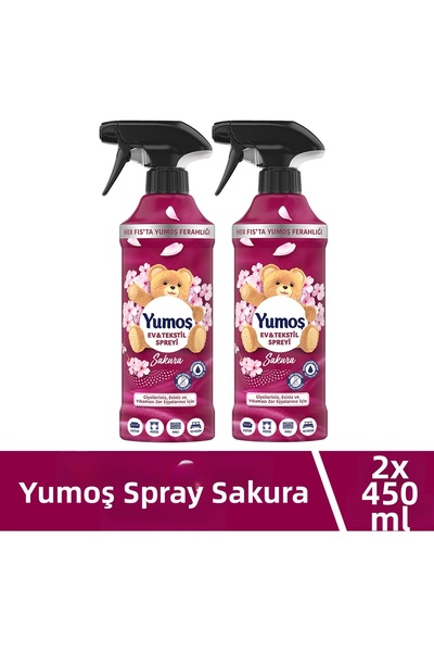 Yumoş Spray pentru îmbrăcăminte pentru articole dificile de spălat Sakura 450...