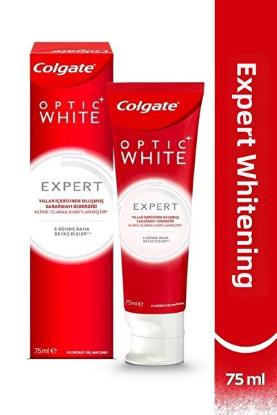 Colgate Optic White Expert White pastă de dinți pentru albire 75 ml