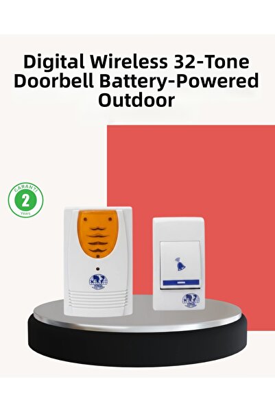 shopwave جرس باب لاسلكي عملي وسهل الاستخدام اليومي