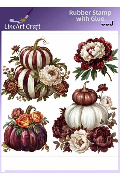 LİNEART Iron-On Rubon Printing Transfer No:Rb309-30X30Cm