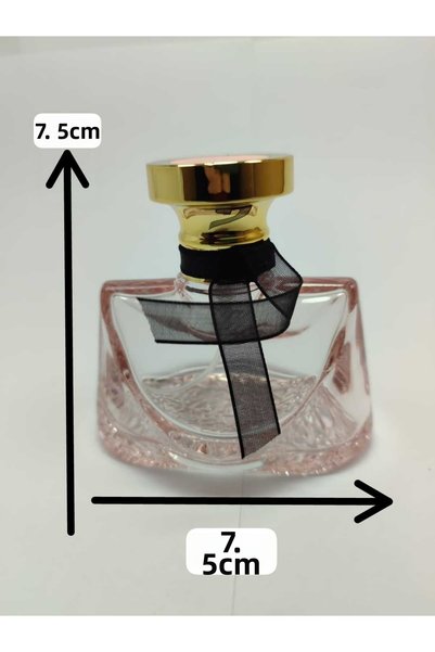 ANADOLU PARFÜM Empty Bottle Refillable 50ml Pink Glass