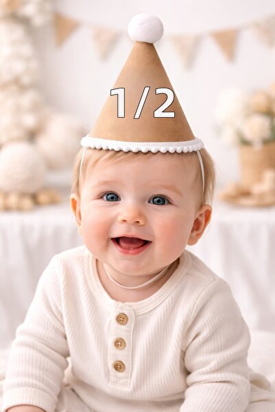 Partifabrik Крафт картон полугодишен 1/2 картонена шапка 17 см