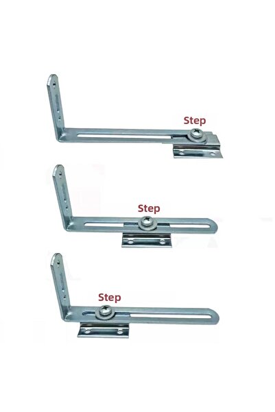 baghoose Adjustable Earthquake Iron Wall Connection Bracket - 2 Pieces