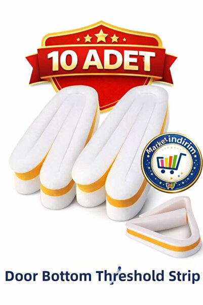 nistabolje 10 bucăți de bandă adezivă sub ușă (prag) burete termoizolant 90 c...