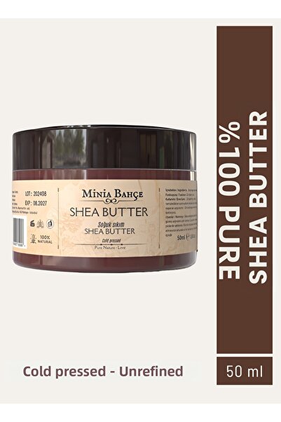 Minia Bahçe Bitki ve Sanat Atölyesi زيت زبدة الشيا المعصور على البارد (KARITE...