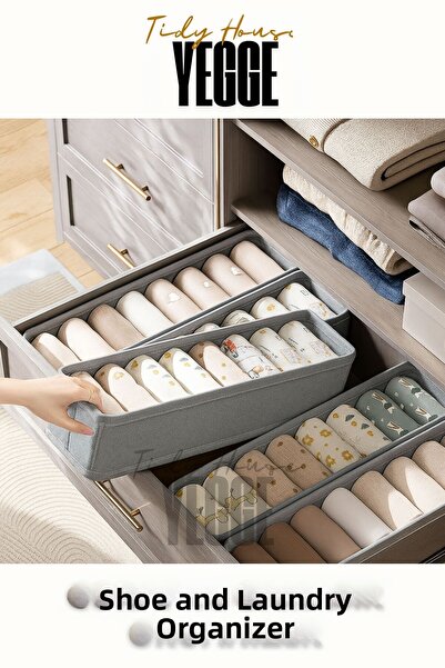 YEGGE 2 ΤΕΜ. Οργανωτής συρταριών και ντουλαπιών, οργανωτής ραφιών, αναδιπλούμ...