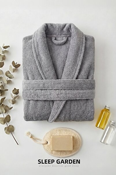 Sleep Garden رداء حمام قطني 100% للنساء والرجال