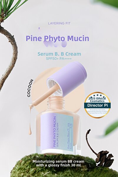 Missha Shiny Finish Serum Bb Layering Fit Pine Phyto Mucin Serum Bb Cream Spf...