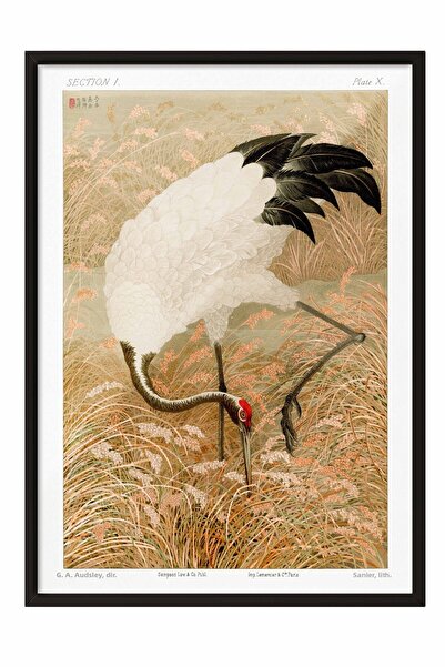 Postifull Vintage Painting, Black Framed Poster, Vintage Wall Decor