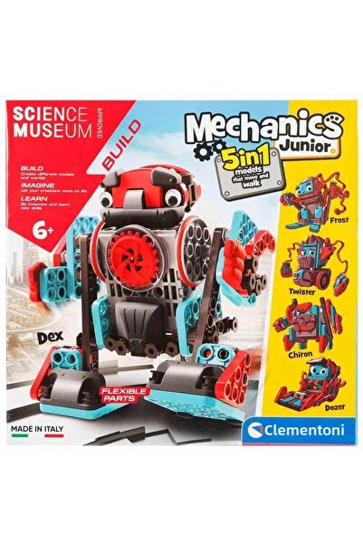 CLEMENTONI 61360 Mechanics Junior Moving Robots