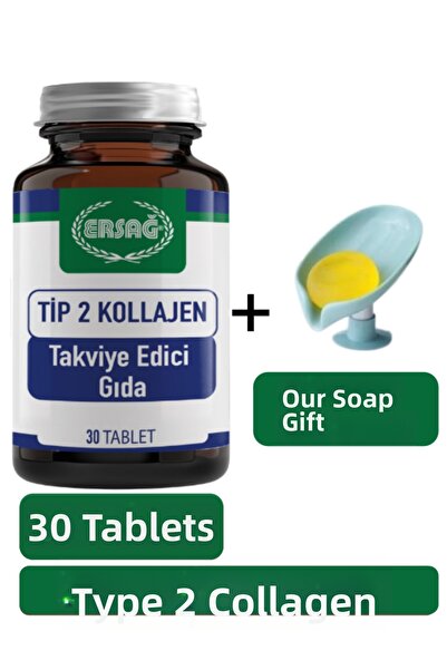 Ersağ Type 2 Collagen Tablet Supplement - Our Gift for the Soap Lover 2098-838