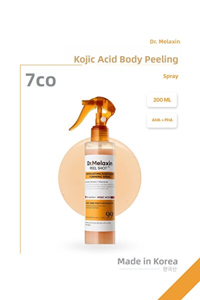 Dr.Melaxin Kojik Asit İçerikli Vücut Peeling Spreyi – Batık ve Kararma Karşıt...
