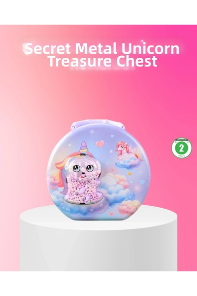 Epilons Seif pentru copii cu parolă, cutie de siguranță cu corp metalic