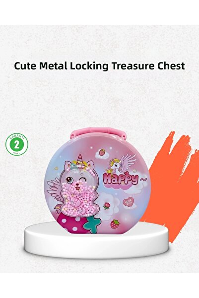 Epilons صندوق توفير صغير آمن للأطفال مع قفل