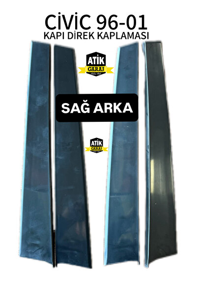 Honda İES CİVİC 1996-2001 MODEL UYUMLU SAĞ ARKA KAPI DİREK BAKALİT KAPLAMA OR...