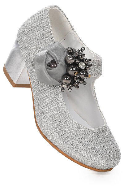 Kiko Kids Angelina Çupra Daily Girl's 4 cm Heeled Evening Dress Shoes