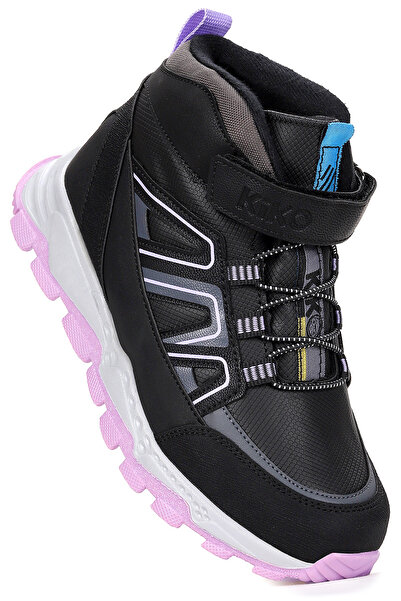 Kiko Kids Kcal Termo Taban Cırtlı Kız Çocuk Spor Bot Ayakkabı