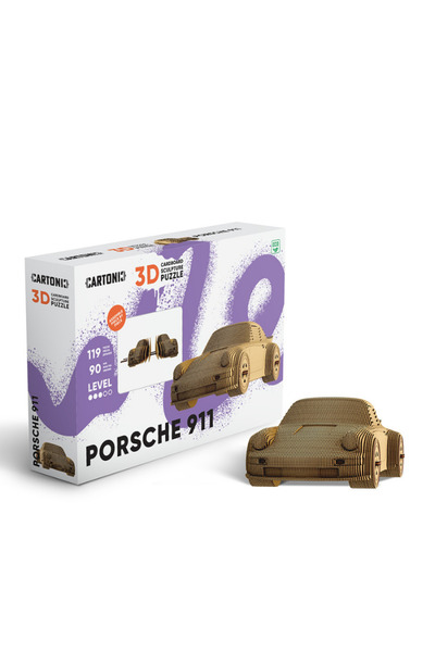 Cartonic 3D Puzzle - Porsche 911