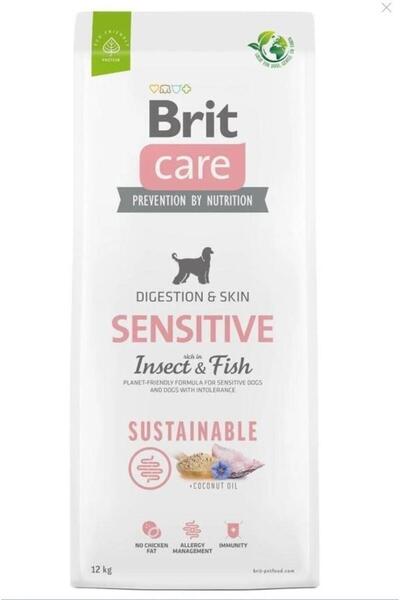 Brit Care Sensitive Digeston&Skin Balıklı Larva Proteinli Yetişkin Köpek Mama...