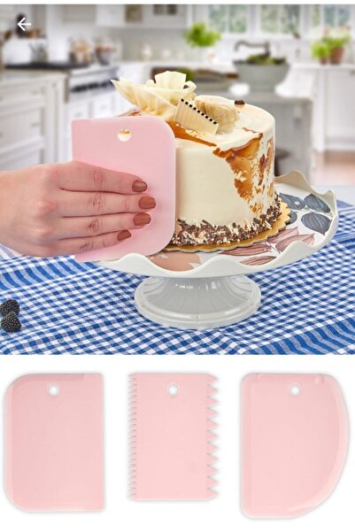 Kitchen Pembelia 3-pack Dough Cutter-scraper-shaper