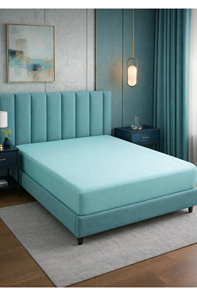 Bella Home Premium Quality Double Fitted Sheet - 100% Organic Cotton