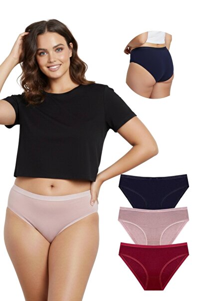 Newlilla 1008 حزمة سراويل نسائية جاكار مطاطية باتو 1008-v1