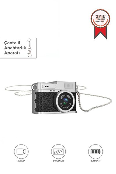 Torima Dijital Fotoğraf Makineleri Video Kamera Mini Anahtarlık 1080P CMR35 S...