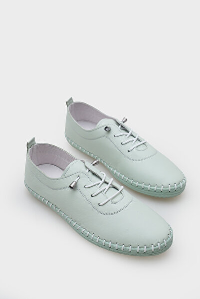 Capone Outfitters Fina Дамски балетни пантофки от естествена кожа с мека и уд...