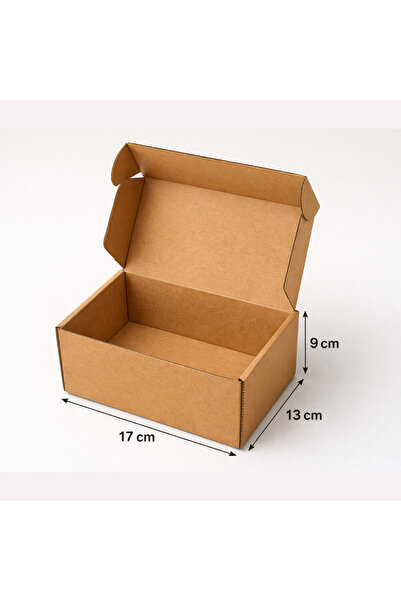 Aspak 17x13x9 Cm Kutu-mini Receiver E-ticaret Kargo Kutusu-01 Desi Kutu-kraft...
