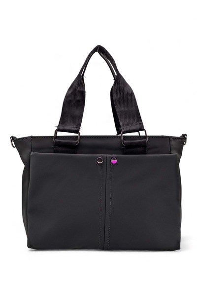 blancaston 1070 Geantă de mână și de umăr din satin cu mai multe buzunare pen...