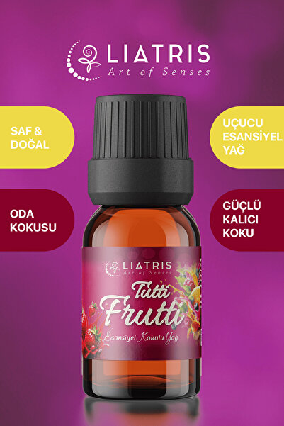 liatris Tuttı fruttı esansiyel uçucu yağ,hava nemlendirici,oda parfümü 10ml %...