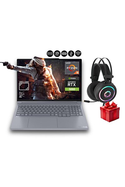 LENOVO Thinkbook G6 Ryzen 9 8940HX 32Gb 1Tb Ssd 8Gb RTX5060 16" WQXGA DOS 21U...