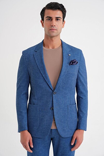 Efor C 701 CEKET Regular Fit GECE MAVİSİ-1