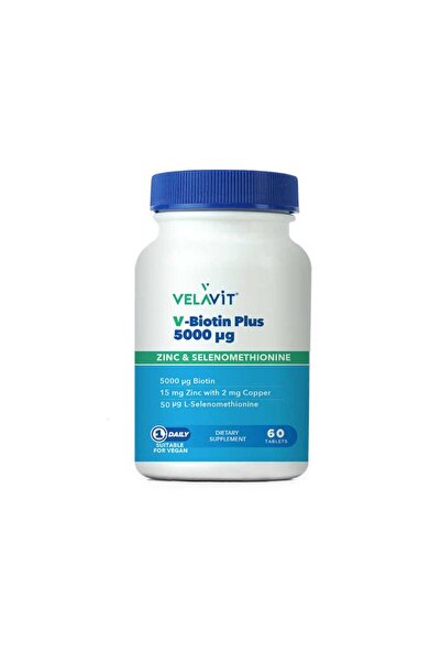 Velavit V-Biotin Plus 5000ug 60 Tablet